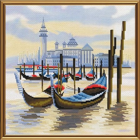 Пристань в Венеции, набор для вышивания