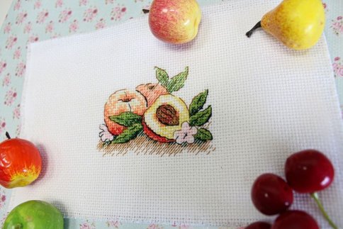 Южный персик, набор для вышивания