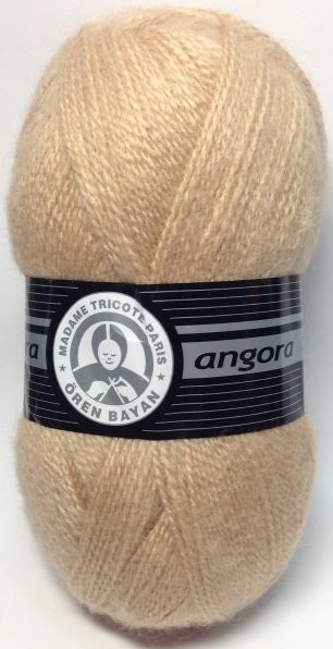 Пряжа Madame Tricote Paris Angora 40% мохер, 60% акрил, 100г/500м