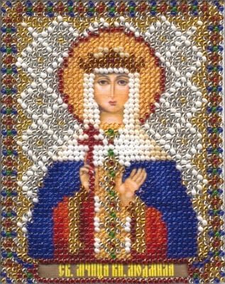 Икона Св. мученицы княгини Людмилы, набор для вышивки