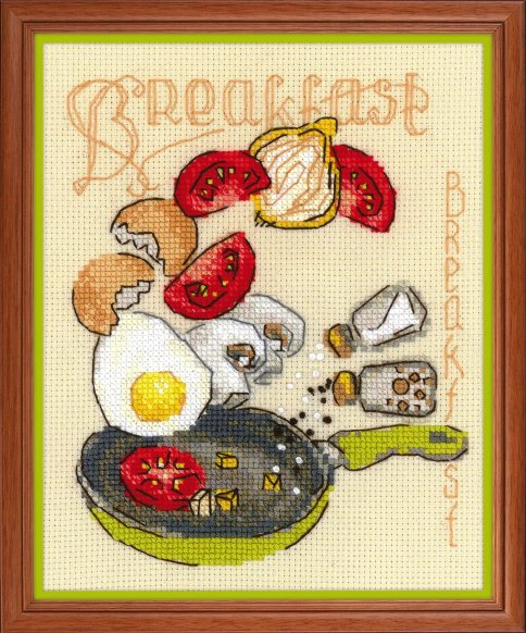 Завтрак, набор для вышивания
