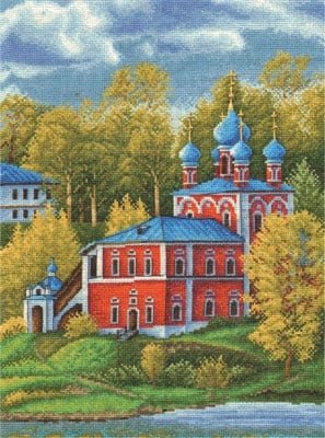 Казанско-Преображенская церковь. г.Тутаев, набор для вышивания