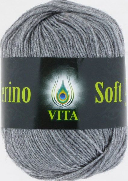 Пряжа поштучно Vita Merino Soft, 100% мериносовая шерсть