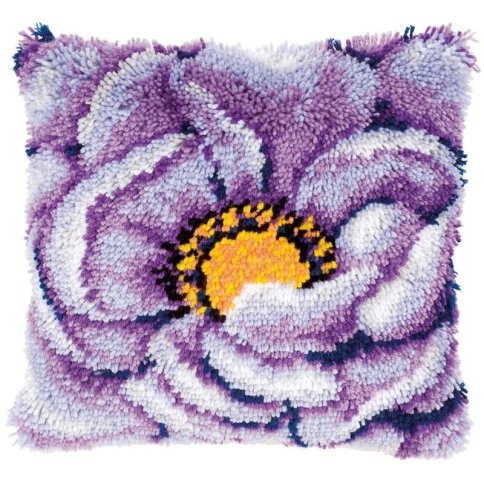Фиолетовый цветок , набор для вышивания