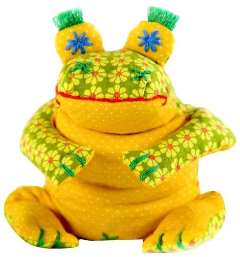 Набор для шитья текстильной игрушки "Лягушонок Ква"