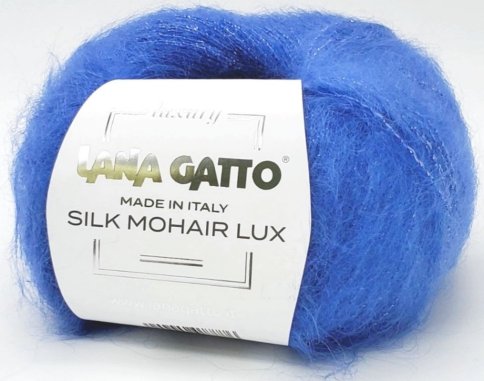 Пряжа Lana Gatto Silk Mohair Lurex 78% суперкид мохер, 14% шелк, 4% полиамид, 4% п/э, 25г/210м