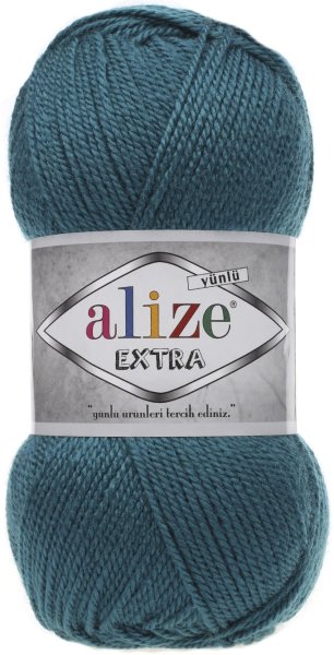 Пряжа Alize Extra, 90% акрил, 10% шерсть, 100гр/220м