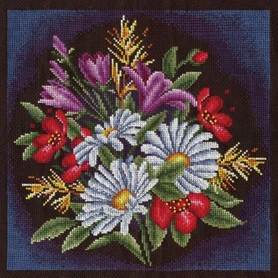Луговые цветы, набор для вышивания, Панна