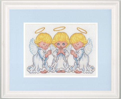 Маленькие ангелочки , набор для вышивания