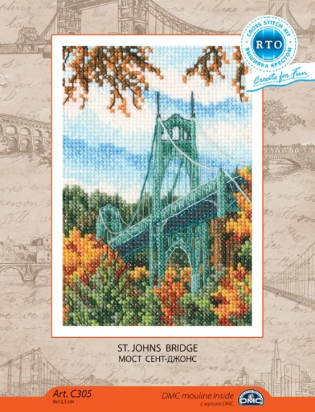 Мост Сент-Джонс, набор для вышивания