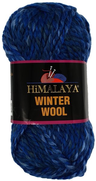 Пряжа Himalaya Winter Wool 20% шерсть, 80% акрил, 100г/70м