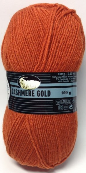 Пряжа Madame Tricote Paris Cashmere Gold 55% шерсть, 5% кашемир, 40% акрил, 100г/320м