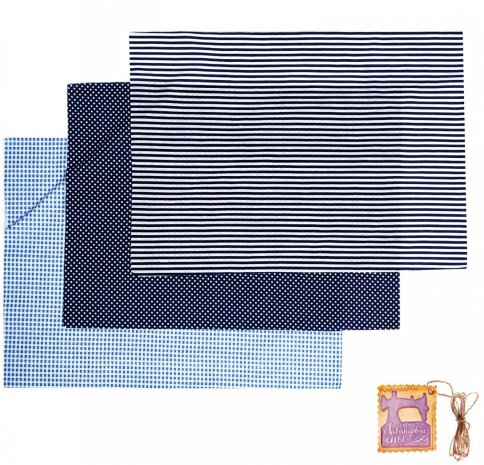 Набор ткани для пэчворка "Морской"