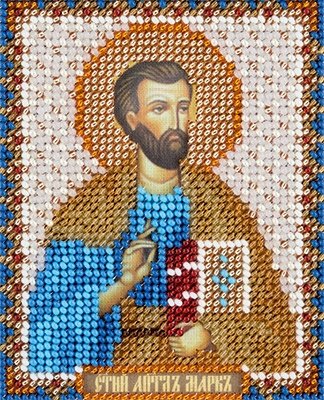 Икона Святого апостола и евангелиста Марка, набор для вышивки 