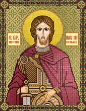 Святой Великомученик Никита Готфский, набор для вышивки