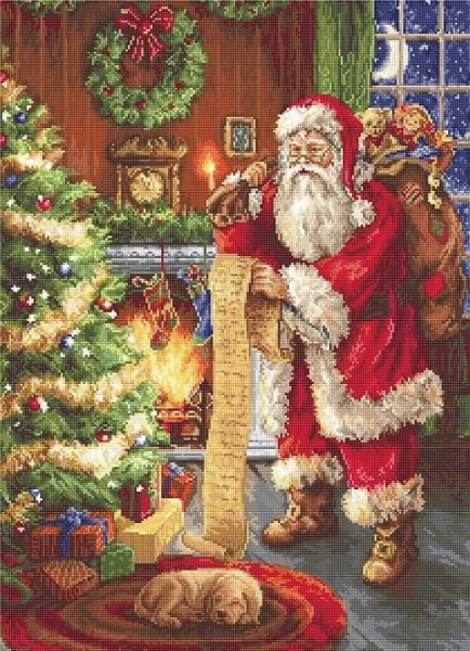 Дед Мороз 3, набор для вышивания