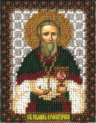 Икона Св. Праведного Иоанна Кронштадтского, набор для вышивки