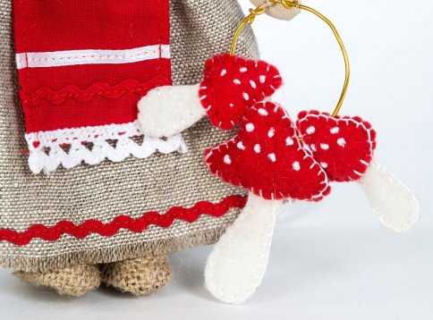 Набор для шитья текстильной игрушки "Баба Яга"