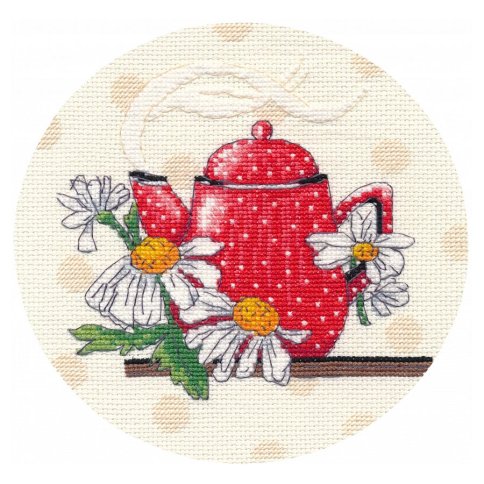 Чайная миниатюра-3, набор для вышивания