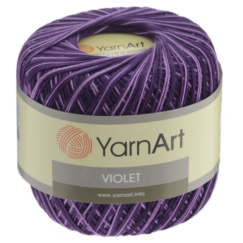 Пряжа YarnArt Violet, 100% хлопок, 50гр/282м