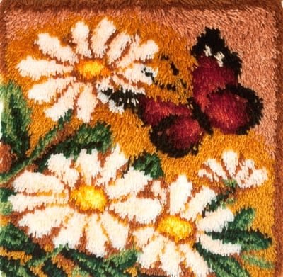 Ромашки, набор для ковровой вышивки 