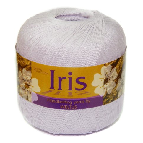 Пряжа Weltus Iris 100% мерсеризованный хлопок, 50г/450м