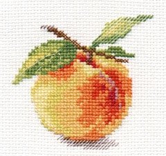 Персик, набор для вышивания