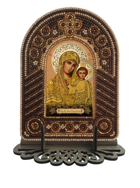 Образ Пресвятой Богородицы Казанская, набор для вышивания