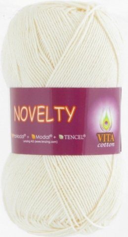 Пряжа Vita Cotton Novelty, 50% ProModal, 50% хлопок, 50гр/200м