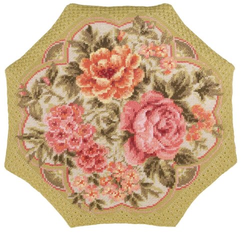 Подушка "Вечерний сад", набор для вышивания