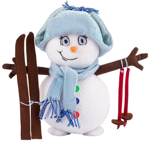 Набор для шитья игрушки "Снеговик"