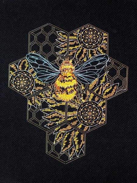 Пчелиный рай, набор для вышивания