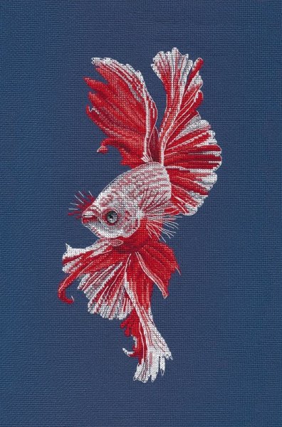 Рыбка Петушок, набор для вышивания