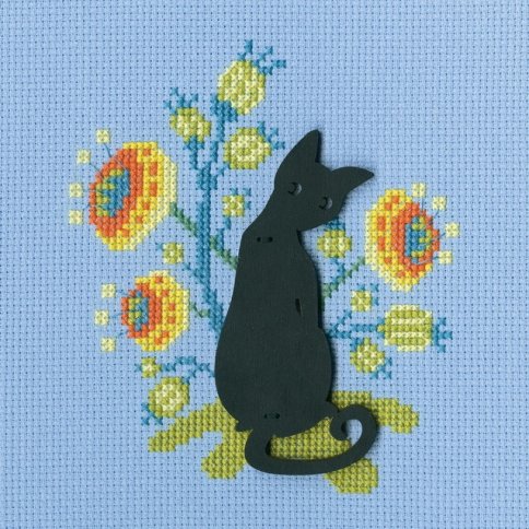 Кошка 5, набор для вышивания