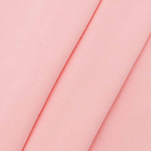 Ткань декоративная, Интерлок, розовый персик