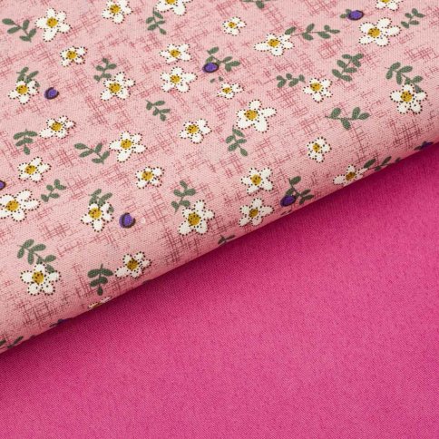 Ткань декоративная п/э, набор розовый персик
