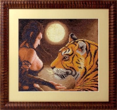 Тигрица , набор для вышивания