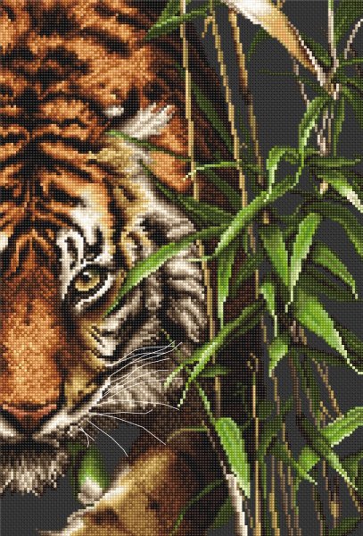 Тигр, набор для вышивания