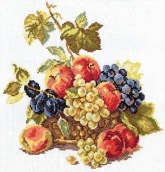 Яблоки и Виноград, набор для вышивания