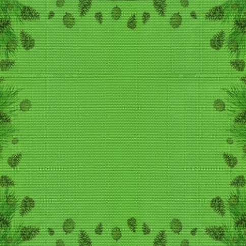 Дизайнерская канва Aida 14, цвет зеленый с шишками