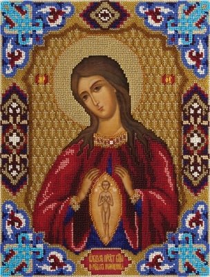 Икона Божией Матери В родах Помощница, набор для вышивки