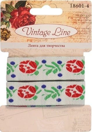 Лента декоративная, Vintage Line 18601-4