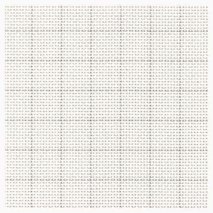 Канва Easy Count Aida 14, цвет 3459/1219, белый с исчезающими линиями