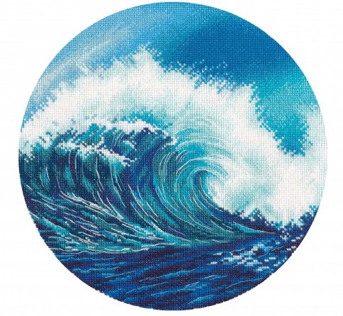 Морская волна, набор для вышивания