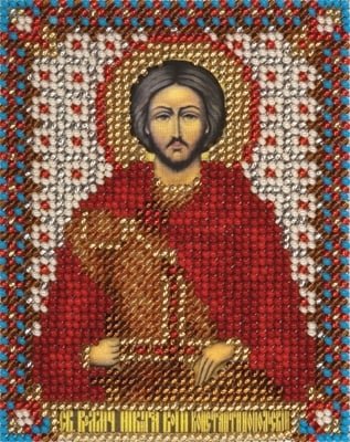 Икона Св. Влкм. Никиты Воина Константинопольского, набор для вышивки