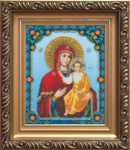 Икона Божьей Матери Смоленская, набор для вышивки