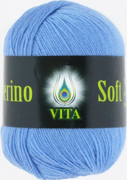 Пряжа Vita Merino Soft, 100% мериносовая шерсть