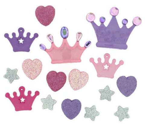 Набор пуговиц "Корона принцессы" 
