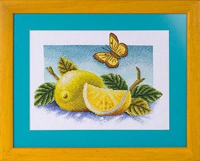 Лимоны, набор для вышивания