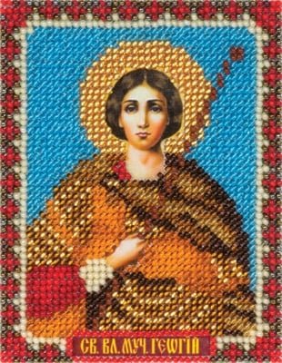 Икона Св. Великомученика Георгия, набор для вышивки